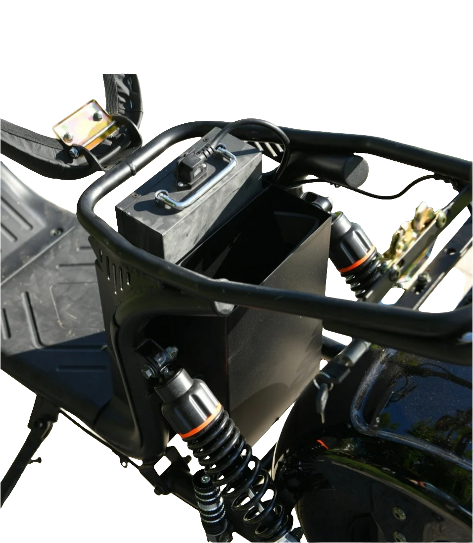 EHoodax CityCoco Adult Electric 2 Wheel Scooter 3000W Motor Max Speed 50KM/H Max Load 200KG 18 Inch Fat Tire Electric Scooter